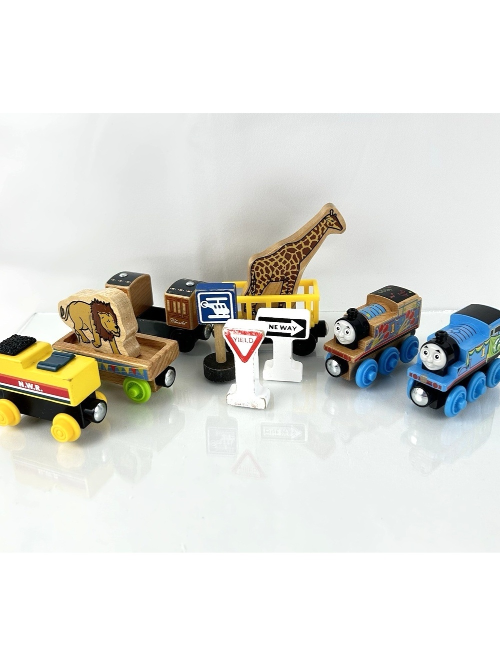 Thomas Wooden Railway Lot Birthday Thomas Animal Park Zoo Signs Carabel